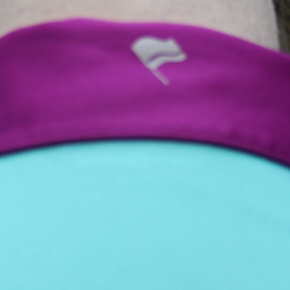 Golf America Aqua & Purple Sleeveless Polo Shirt Sz XL - Picture 6 of 8